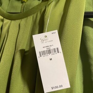 Chic Green Sleeveless Dress